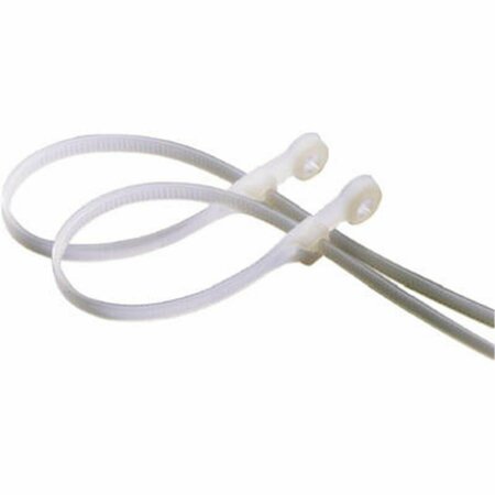 VORTEX 45-308MT 8 in. Mounting Cable Tie  White VO3871689